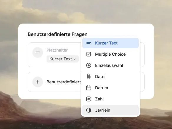 Ausschluss-Entscheidungsprotokoll in einem Kandidat:innen-Profil in TalentGleam mit der Antwort und der zutreffenden Regel